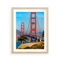 Plakat w ramie 40x50 - W krainie amerykańskich mostów - most, USA - rama drewno