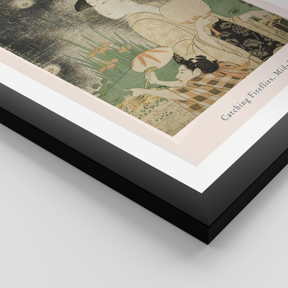 Plakat w ramie 50x70 - Sztuki Choki w Twoim Domu - reprodukcja, rycina - rama czarna