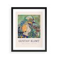 Plakat w ramie 40x50 - Sztuka z Reprodukcją G. Klimta - Gustav Klimt, reprodukcja - rama czarna