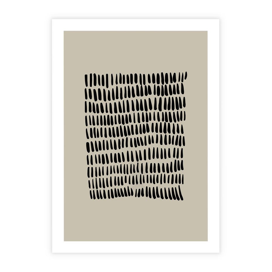 Plakat bez ramy 40x50 - Echa Zapomnianych Wymiarów - nowoczesna sztuka, plakat