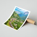 Plakat bez ramy 30x40 - Magiczne Horyzonty - pejzaż, perspektywa
