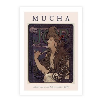Plakat bez ramy 21x30 - Reprodukcja A.Mucha - Mucha, plakat z reprodukcją