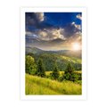 Plakat bez ramy 30x40 - Pejzaż w perspektywie - pejzaż, perspektywa
