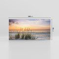 Obraz na płótnie 140x70 - Idylla nad Morzem - plaża, morze