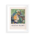 Plakat w ramie 40x50 - Sztuka z Reprodukcją G. Klimta - Gustav Klimt, reprodukcja - rama biała