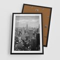 Plakat w ramie 50x70 - Majestatyczne Wysokości - Nowy Jork, wieżowce - rama czarna