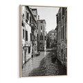 Obraz w ramie 80x120 - Zabłądzić w Wenecji - wenecja, kanały - rama drewno