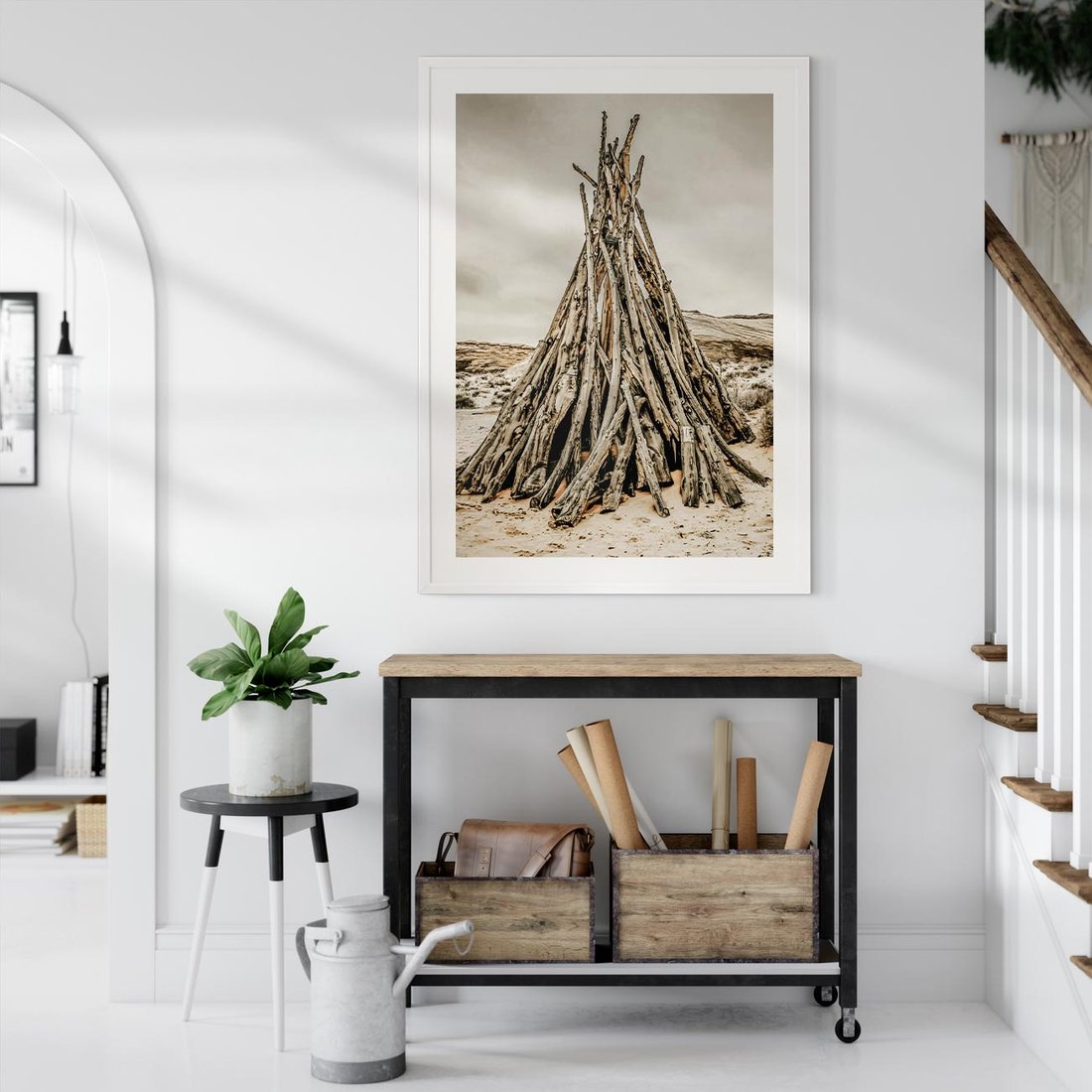 Plakat bez ramy 40x50 - Ciepło Przeszłości - retro fotograia, odcienie sepii