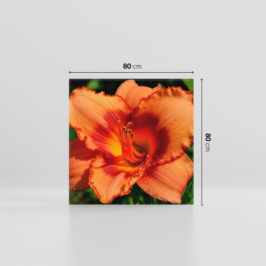 Obraz na płótnie 80x80 - Kwiatowa harmonia natury - kwiat, kwiaty