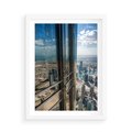 Plakat w ramie 50x70 - Architektura Budynków - budynki, architektura - rama biała