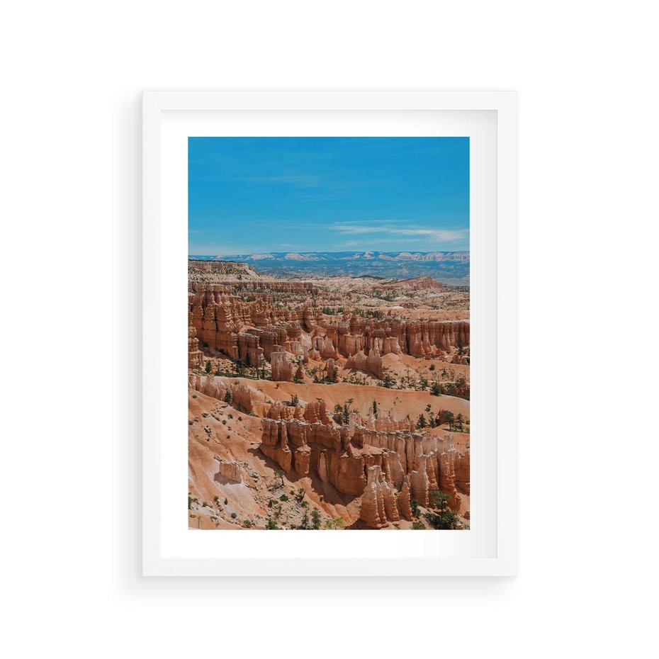 Plakat w ramie 30x40 - Wielki Kanion - wielki kanion, krajibraz - rama biała