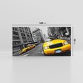 Obraz na płótnie 100x50 - Dynamiczny TAXI w Nowym Jorku - TAXI, NY