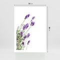 Plakat bez ramy 21x30 - Delikatny Urok - lawenda, kwiaty