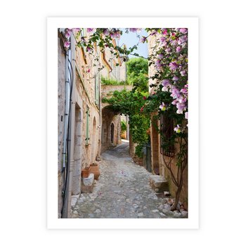 Plakat bez ramy 21x30 - Ścieżka W Nieskończoność - uliczka, perspektywa