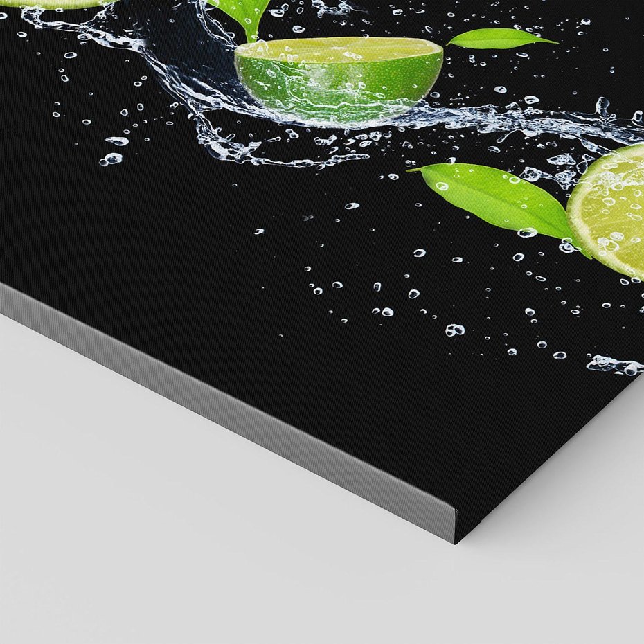 Obraz na płótnie 50x70 - Świeżość Cytrusów - limonki, cytryny