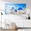 Obraz na płótnie 140x70 - Uroki Santorini we Włoszech - Santorini, Włochy