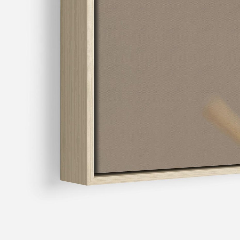 Obraz w ramie 120x80 - Przezroczyste piękno - gipsówka, suche - rama drewno