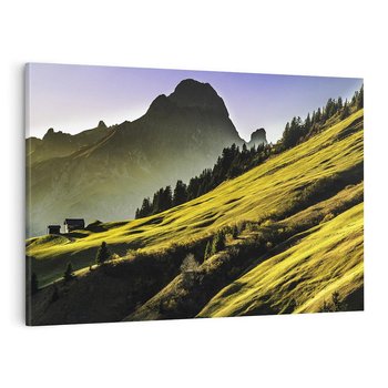 Obraz na płótnie 120x80 - Górski las magia przyrody - góry, las