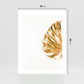 Plakat bez ramy 30x40 - Przyjemność dla Oczu - złote, liście