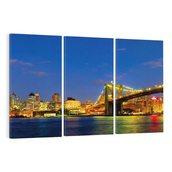 Obraz na płótnie 120x80 - Symbol Manhattanu - most, Nowy Jork