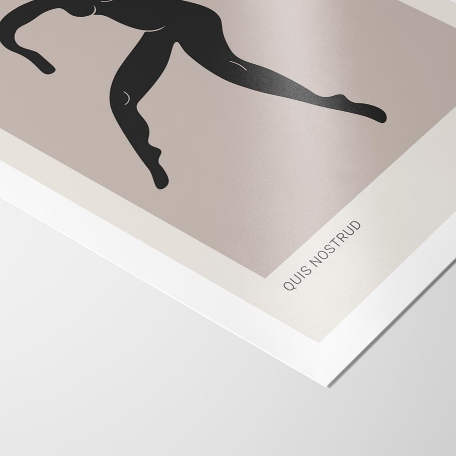 Plakat bez ramy 40x50 - Sztuka Nowoczesności: Minimalistyczny Plakat - modern art, minimalistyczny plakat