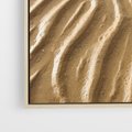 Obraz w ramie 80x120 - Piasek i Nieskończoność - pustynia, piasek - rama drewno