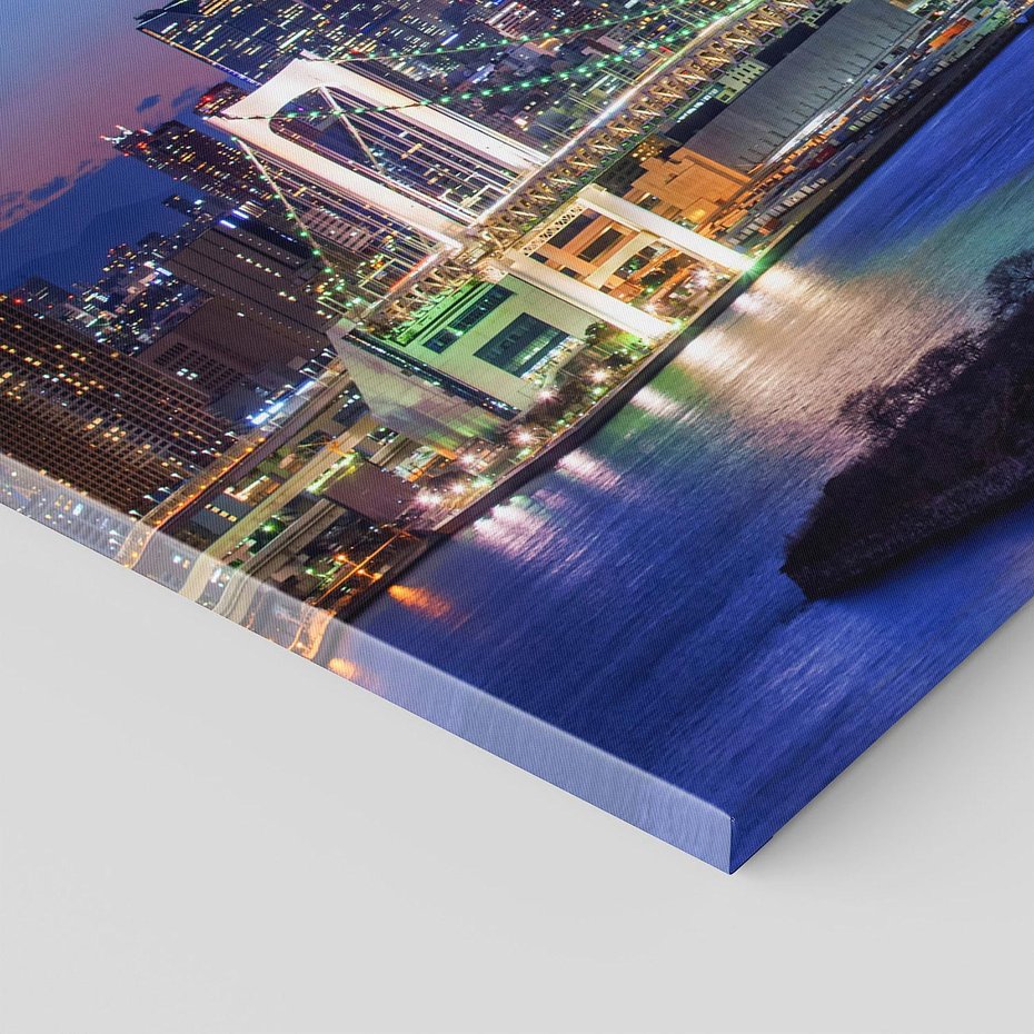 Obraz na płótnie 100x50 - Spotkanie Tradycji i Nowoczesności - Tokio, Japonia