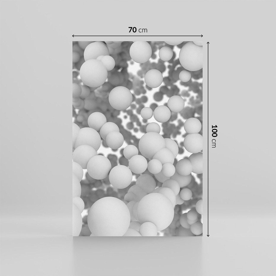 Obraz na płótnie 70x100 - Abstrakcyjne balony w locie - kule, abstrakcja