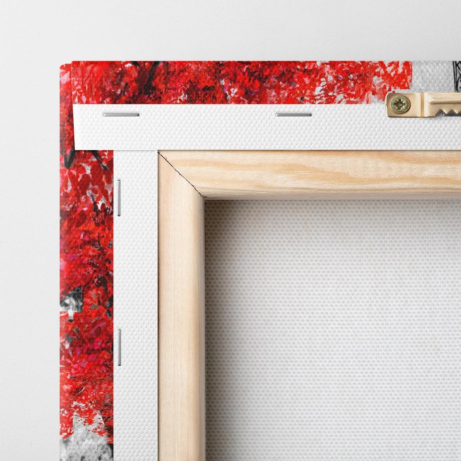 Obraz na płótnie 50x50 - Paryż Wieża - Paryż, Wieża