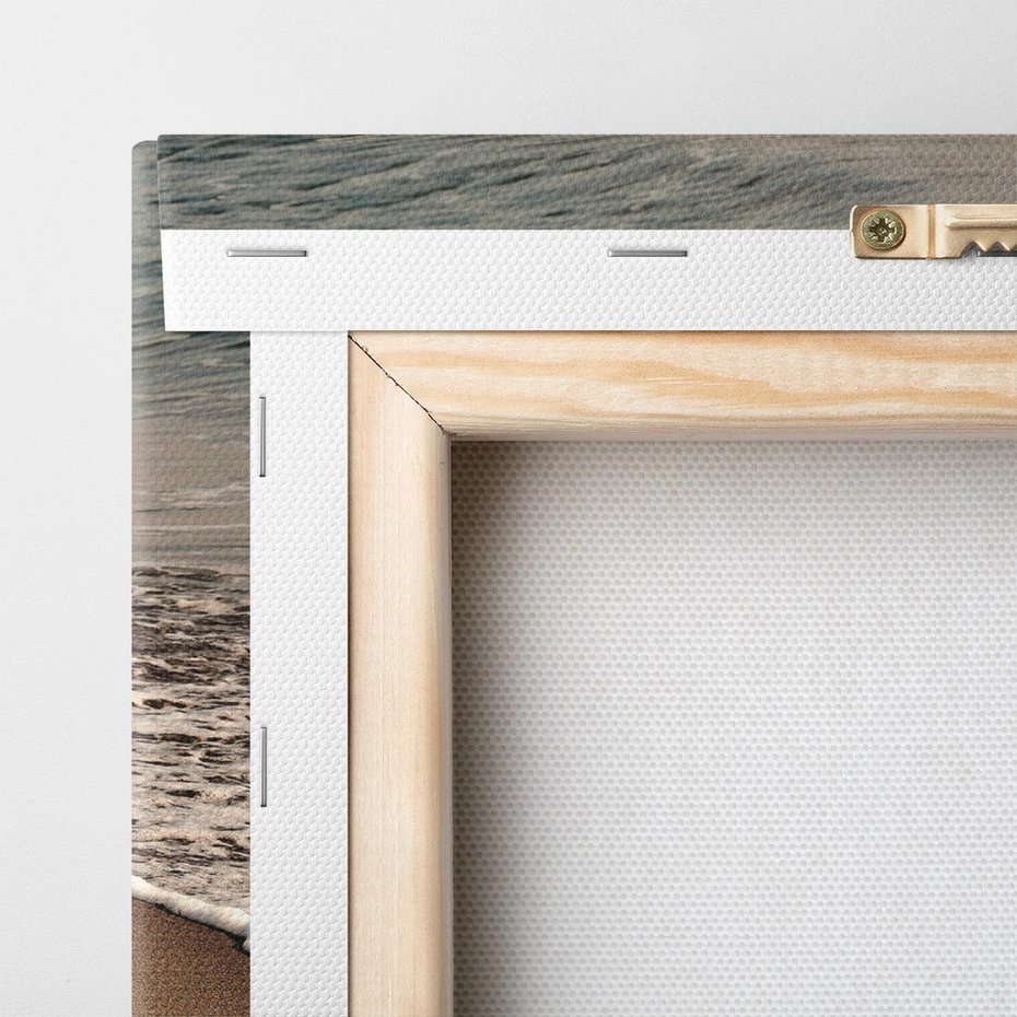 Obraz na płótnie 90x30 - Plaża Morza - plaża, morze