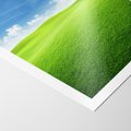 Plakat bez ramy 30x40 - Łąka pod Niebem - łąka, niebo