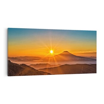 Obraz na płótnie 120x60 - Malownicze góry piękno krajobrazu - góry, krajobraz