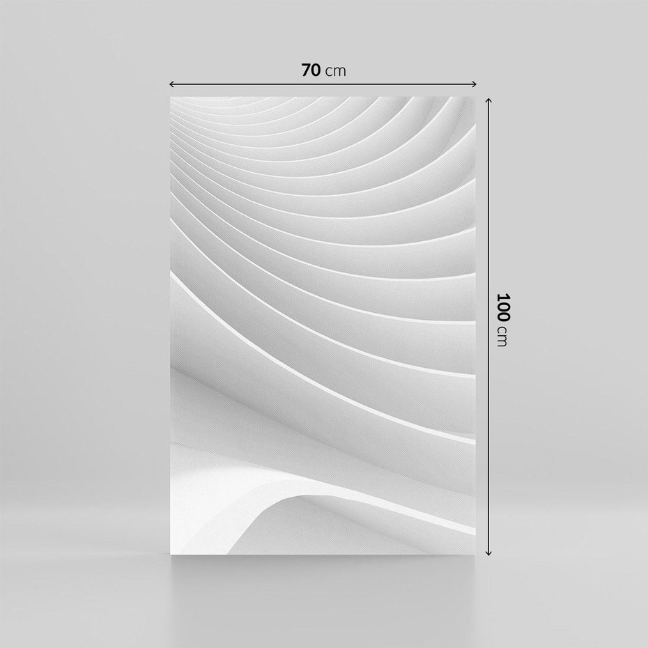 Obraz na płótnie 70x100 - Geometryczna Harmonia - geometryczne, kształty