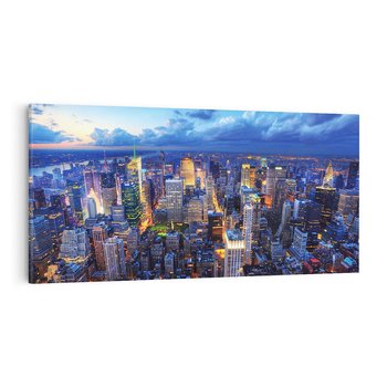 Obraz na płótnie 120x60 - Energia wielkiego miasta - Nowy Jork, NY