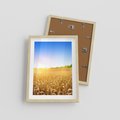 Plakat w ramie 30x40 - Żyzne Pola - pole, pszenicy - rama drewno