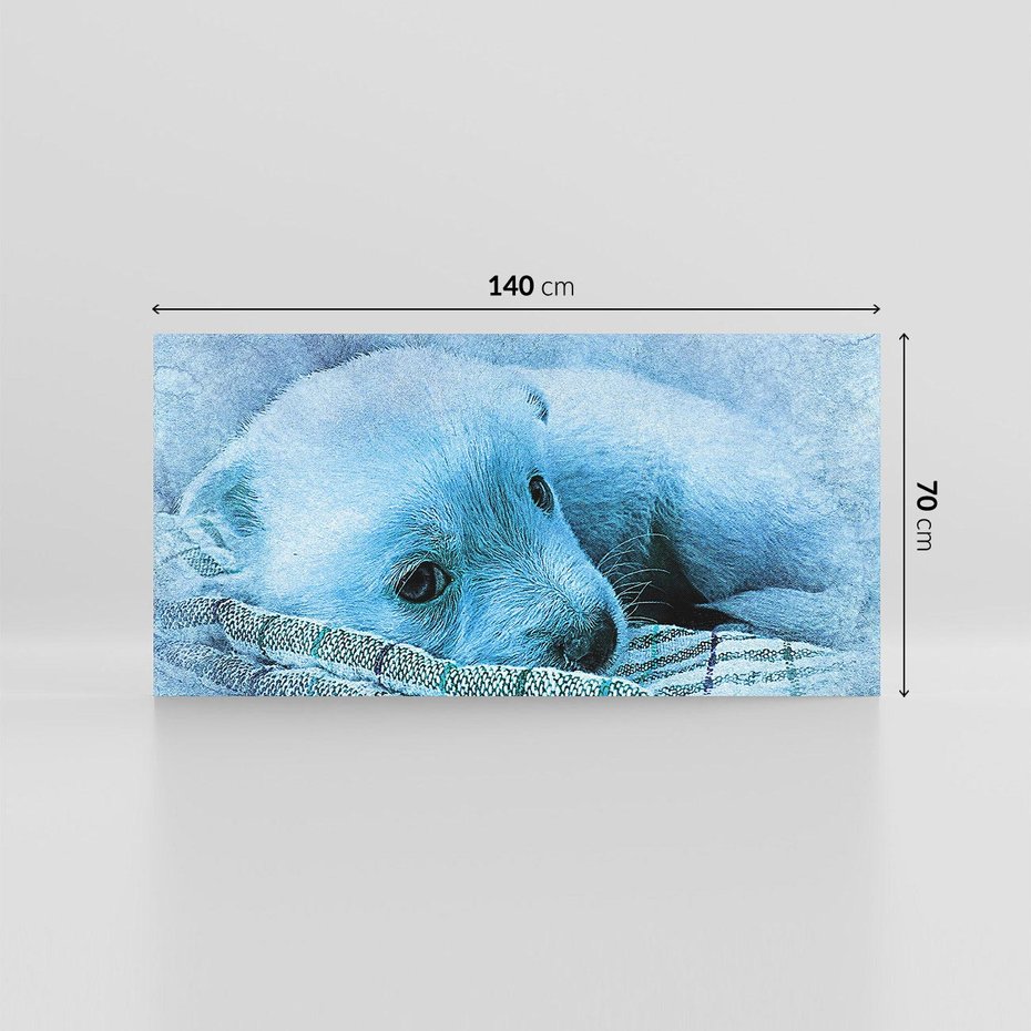 Obraz na płótnie 140x70 - Abstrakcyjna ekspresja artystyczna - abstrakcja, sztuka