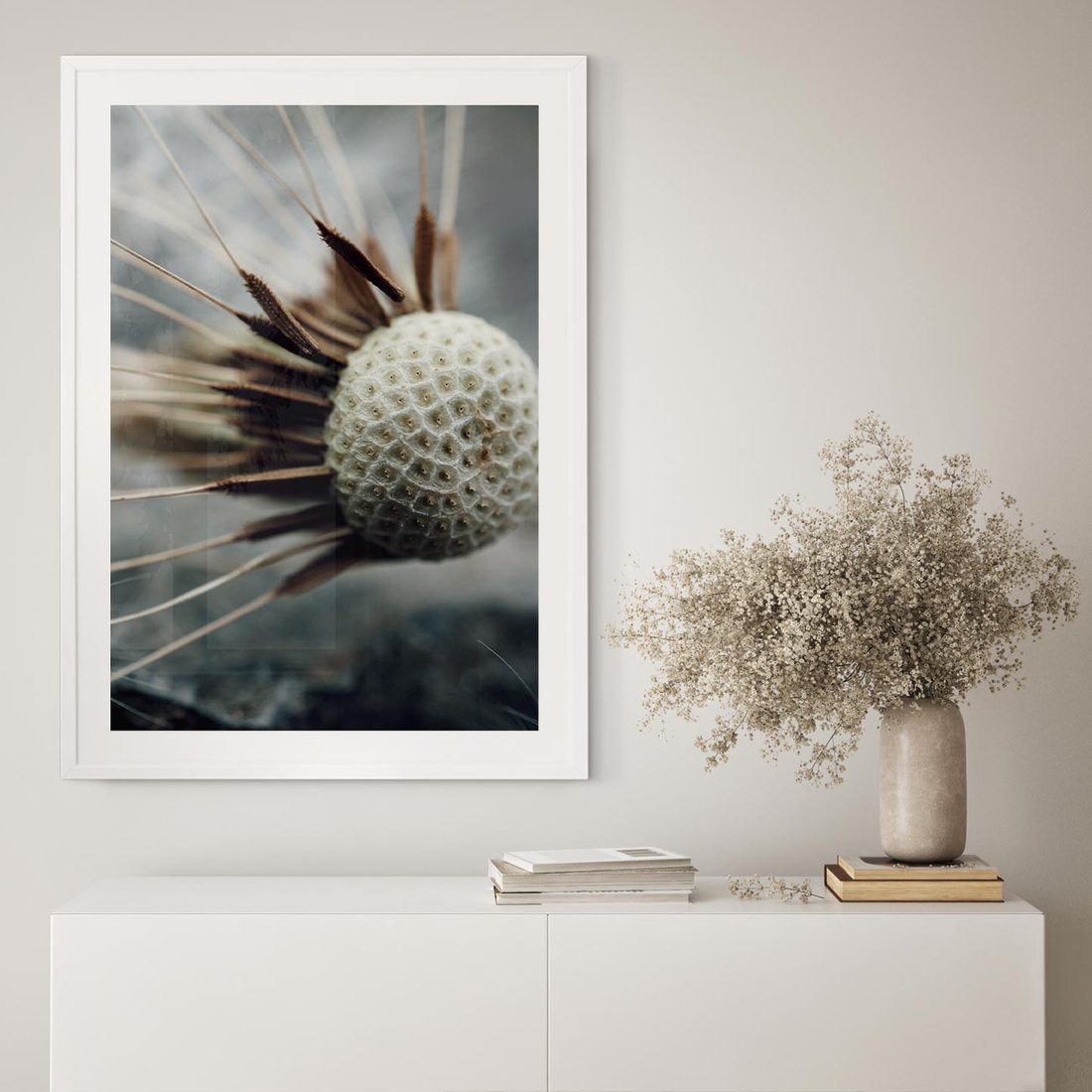 Plakat bez ramy 40x50 - Makro Dmuchawiec - dmuchawiec, zbliżenie