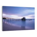 Obraz na płótnie 120x80 - Romantyczne molo nad morzem - molo, morze