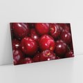 Obraz na płótnie 120x60 - Wiśnie Owocowa Rozkosz - wiśnie, owoce