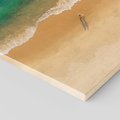 Obraz na płótnie 80x80 - Oaza Relaksu - plaża, morze