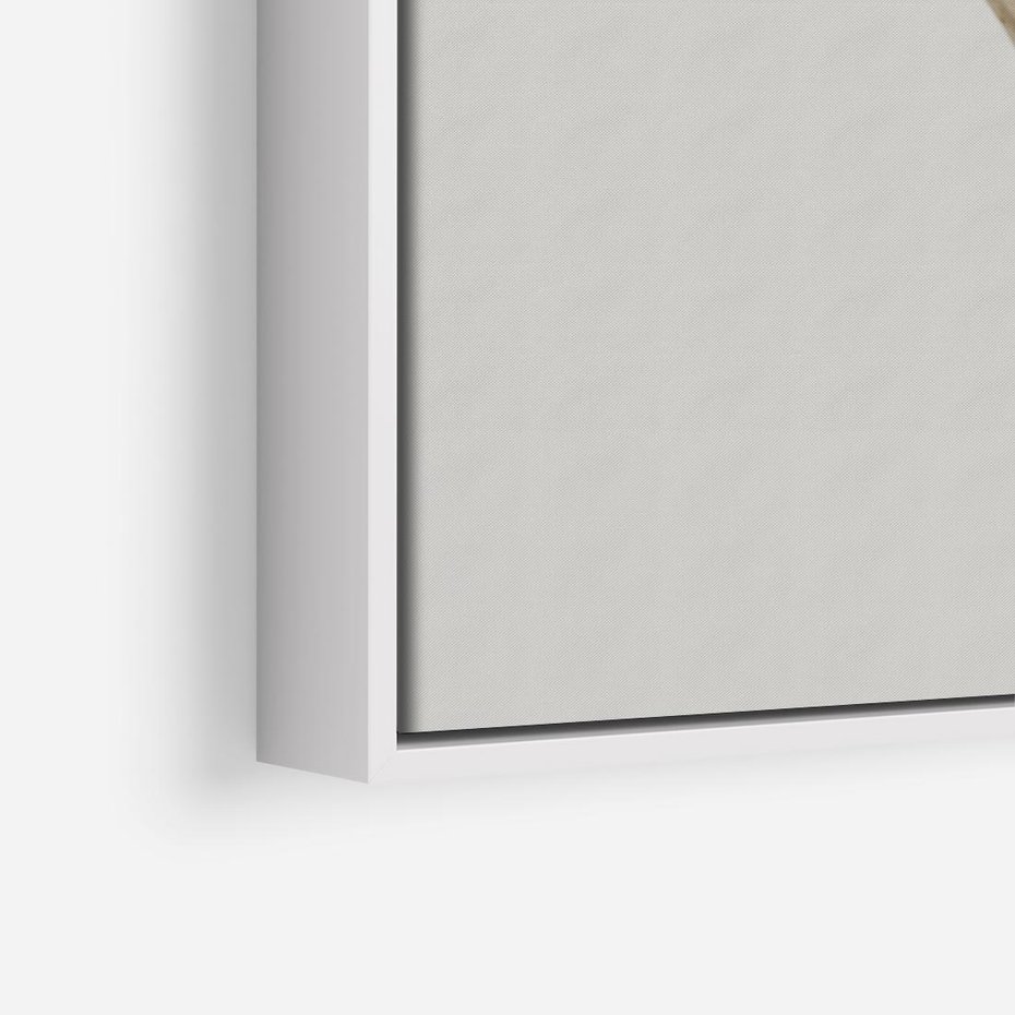 Obraz w ramie 120x80 - Suszone piękno - susz, suche - rama biała