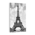 Obraz na płótnie 50x70 - Nocna panorama Paryża z wieżą Eiffla - Eiffla, Paryż
