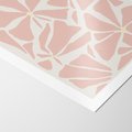 Plakat bez ramy 21x30 - Akwarelowe Promienie - abstrakcyjne boho kwiaty, kompozycja