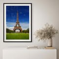 Plakat bez ramy 21x30 - Eiffla: symbole Paryża - Eiffla, Paryż