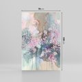 Obraz na płótnie 70x100 - Efemeryczne Kwitnienie Drzew - akwarela, rozmyte pastelowe tłó