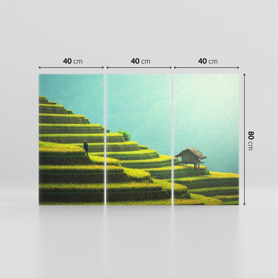 Obraz na płótnie 120x80 - Góry Azji: Siła i Urok Natury - Azja, góry