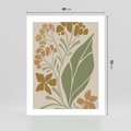 Plakat bez ramy 40x50 - Subtelność Utajona - nowoczesny plakat, roślinność