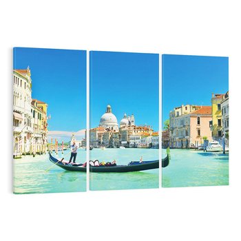 Obraz na płótnie 120x80 - Urok wenecjańskiego kanału - Wenecja, Włochy
