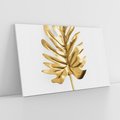 Obraz na płótnie 70x50 - Ponadczasowy Urok - złote, liście