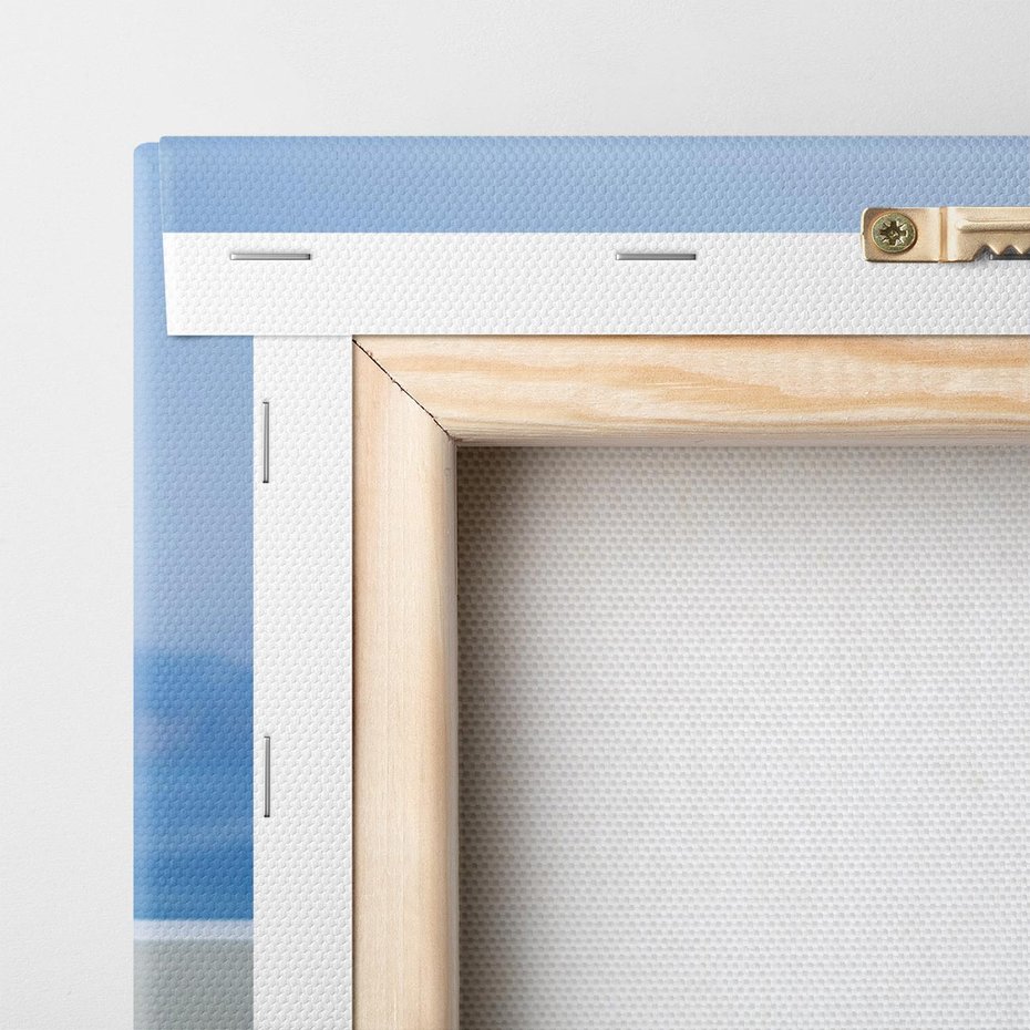 Obraz na płótnie 140x70 - Uroki Santorini - Santorini, Grecja